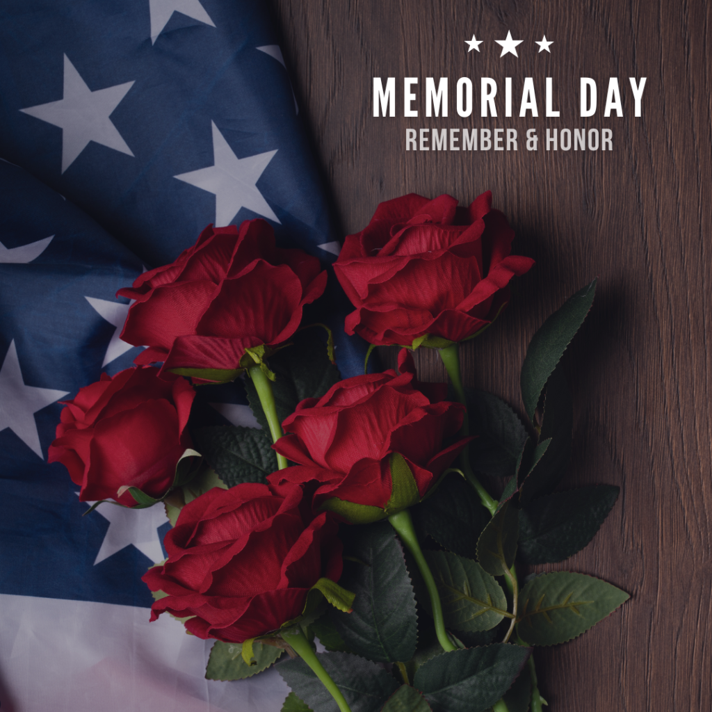 MONDAY MINUTE: Happy Memorial Day