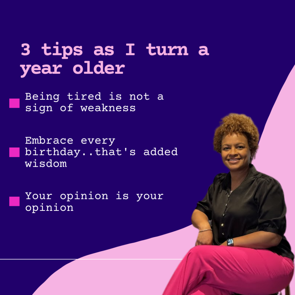 MONDAY MINUTE: One Year Older = One Year Wiser